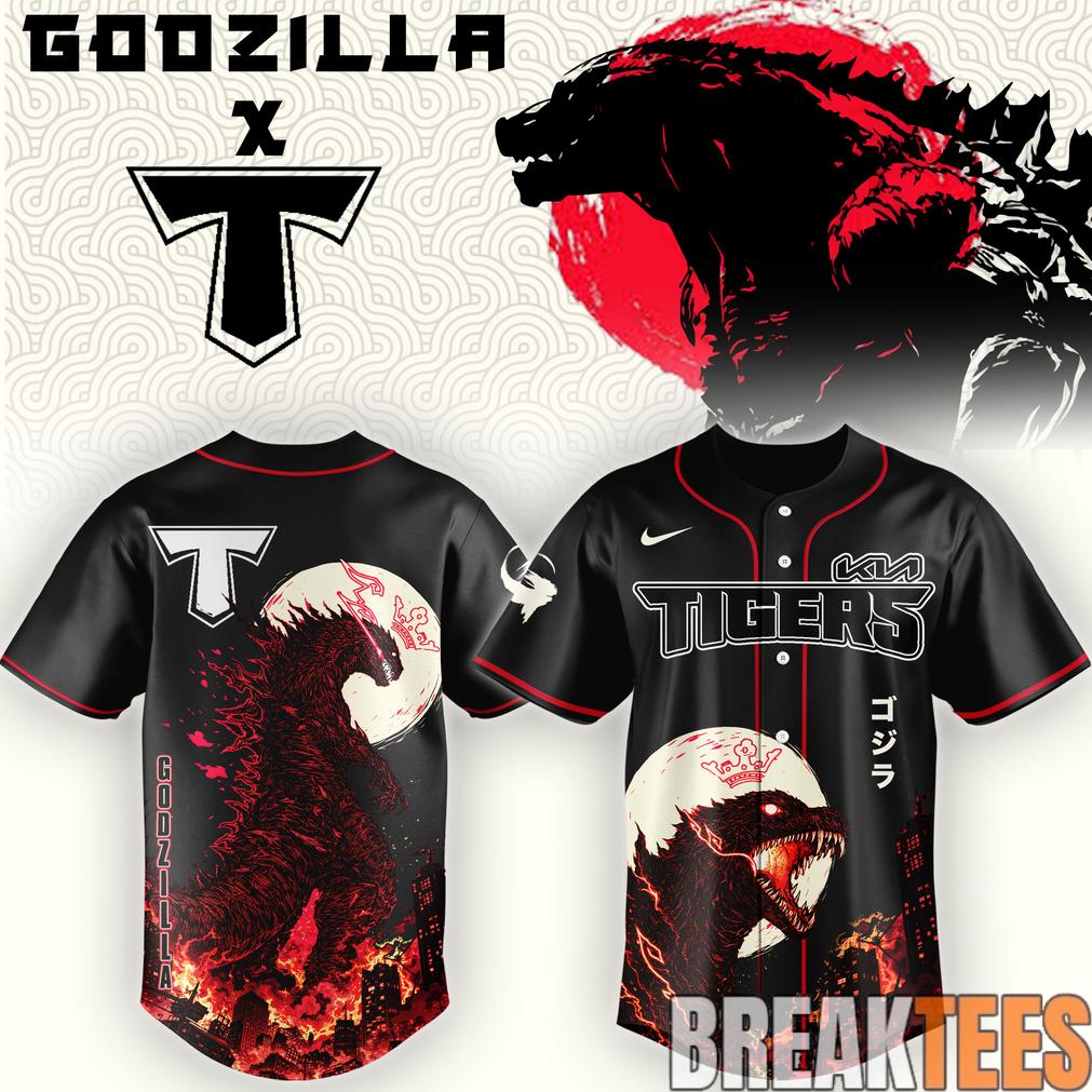 KIA Tigers x Godzilla Minus Zero Baseball Jersey