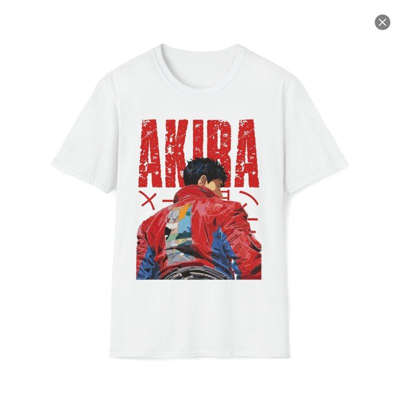 KIRA tshirt AKIRA tshirt gift AKIRA t shirt ,pop art tshirt , Y2k Unisex Tshirt , Vintage Anime manga TShirt Hoodie,...