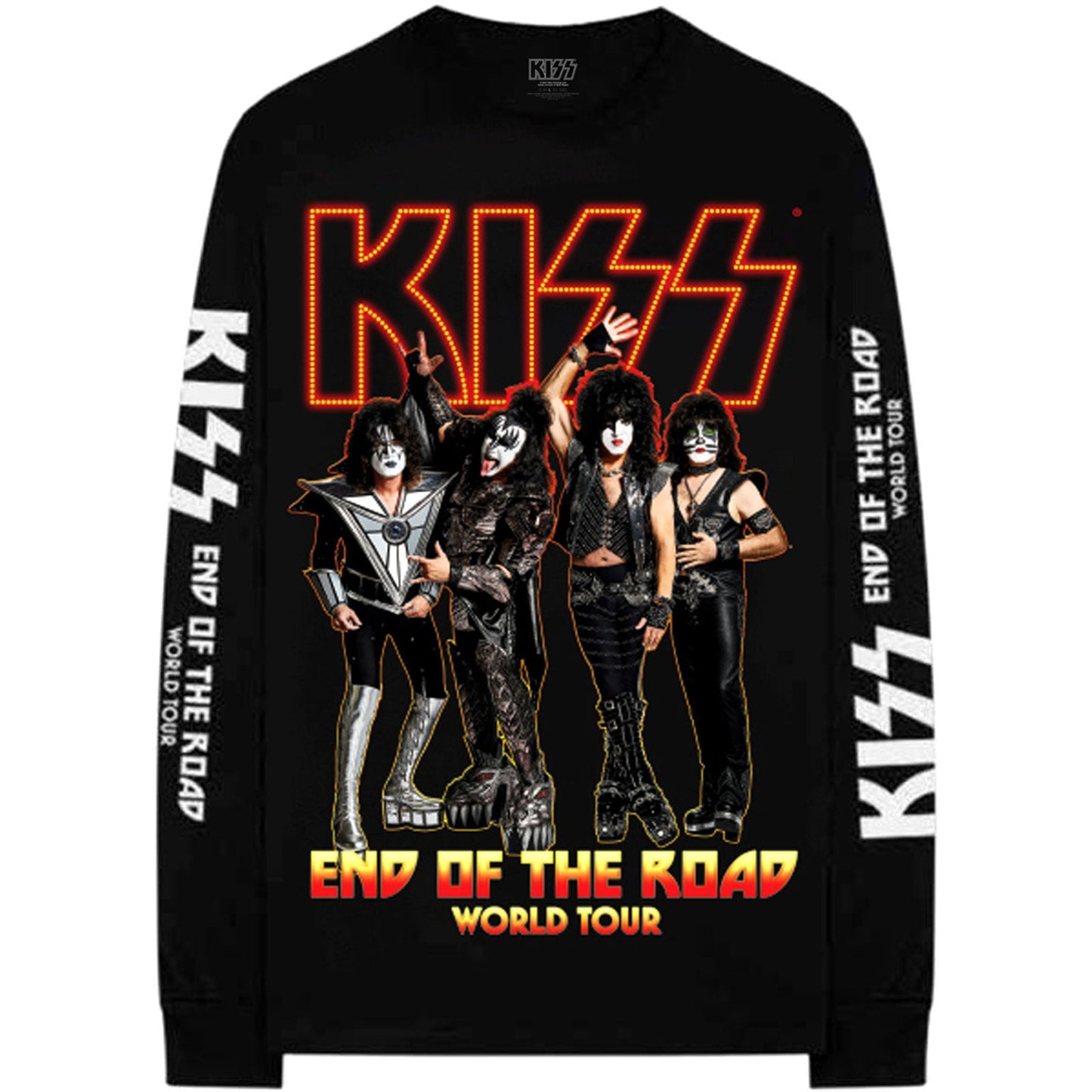 KISS Attractive T-Shirt, End Of The Road Tour Style002