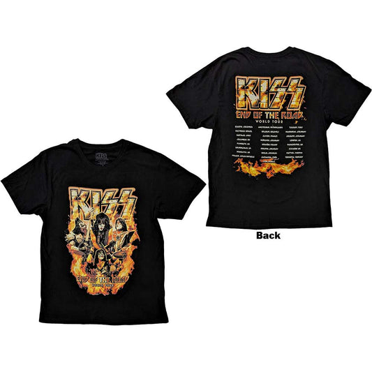 KISS Attractive T-Shirt, End Of The Road Tour Style004