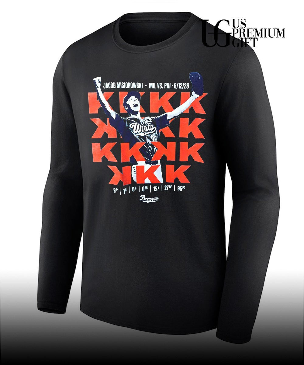 KKKKK Jacob Misiorowski Milwaukee Brewers 2026 shirt
