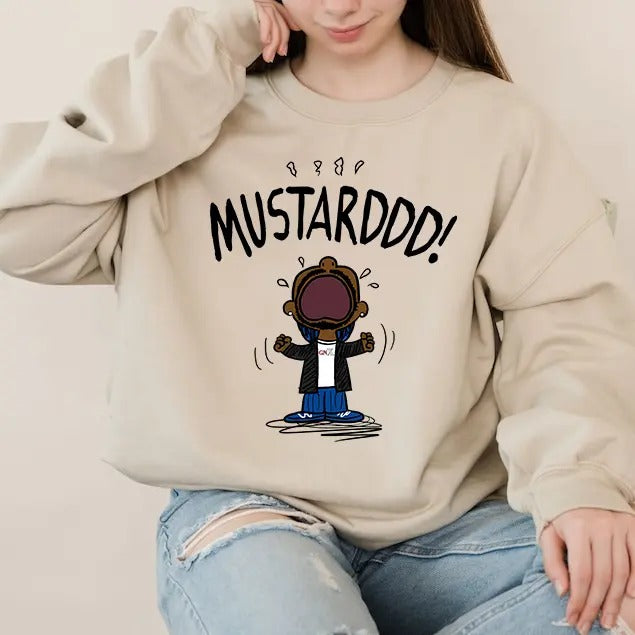 KL@mar Must4rd Shirt, KD0tt T-shirt, Mustaddd! Sweater, Meme Hoodie Comfort Unisex Sweatshirt | UrbanDripWear.com