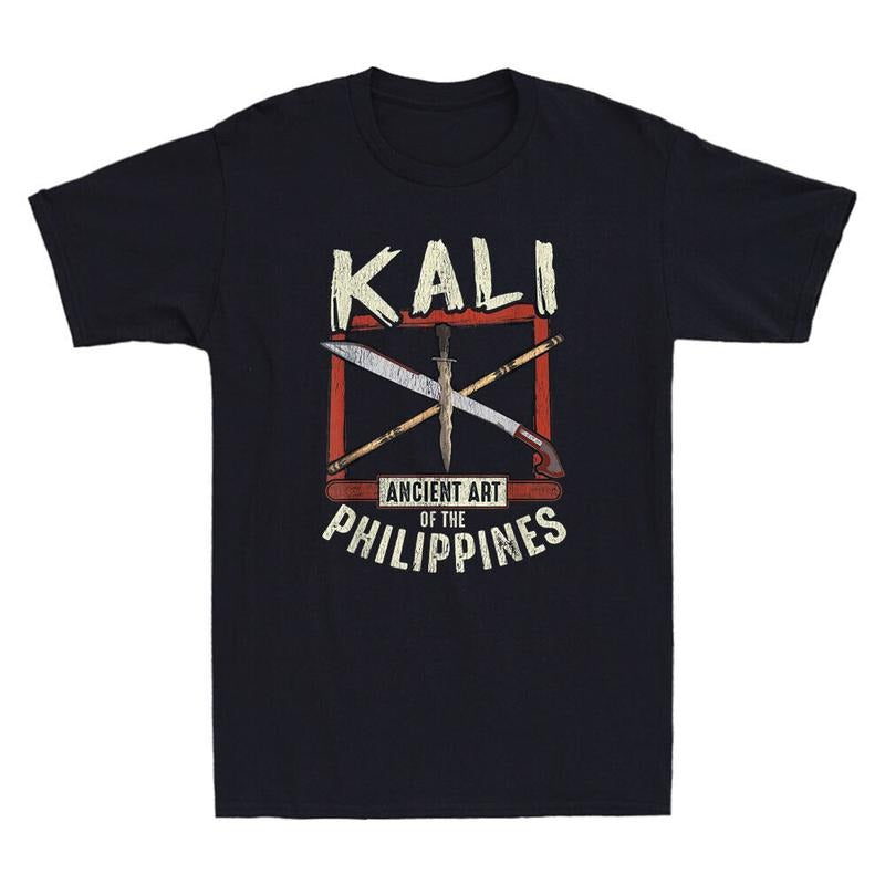 Kali Ancient Eskrima Arnis Filipino Martial Arts Vintage Mens Cotton TShirt Menswear Top Hoodie, Sweatshirt