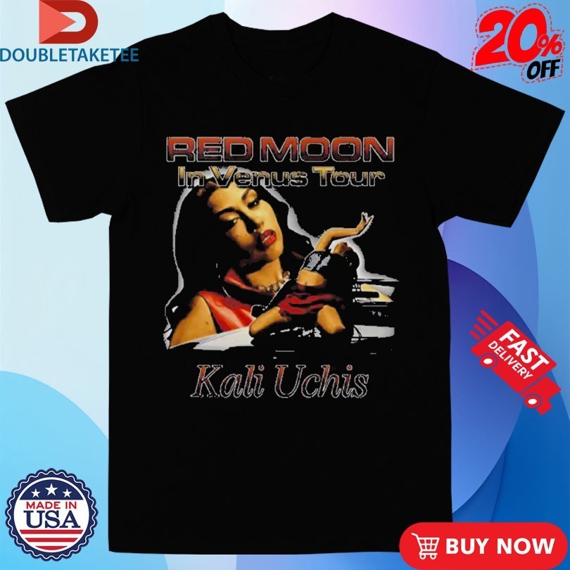 Kali Uchis Red Moon In Venus Tour 2026 Shirts