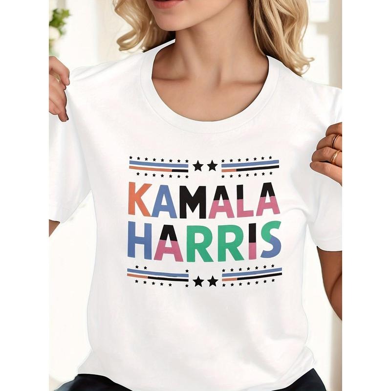 Kamala 2024 Shirt, Women'S Classic Crew Neck T-Shirt - Comfortable, Breathable And Soft Short Sleeve - Suitable For Daily...