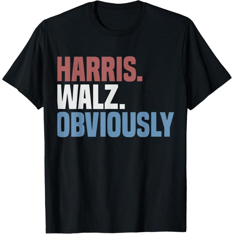 Kamala Walz Obviously 2024 Harris Waltz 2024 Election T-Shirt made in usa Hoodie, Sweatshirt | UrbanDripWear.com