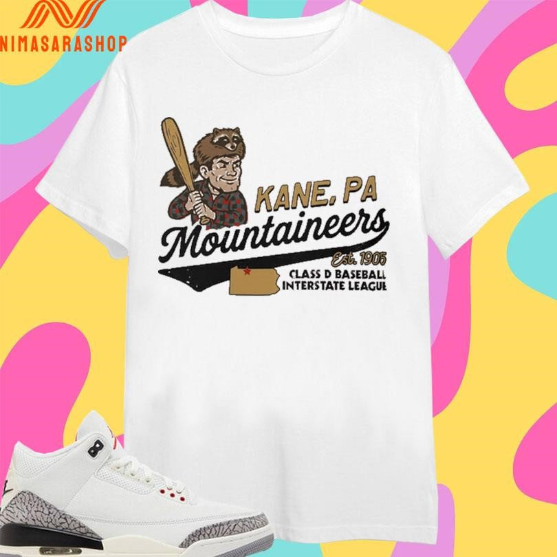 Kane Mountaineers Est 1905 Class D Baseball Interstate League Shirts