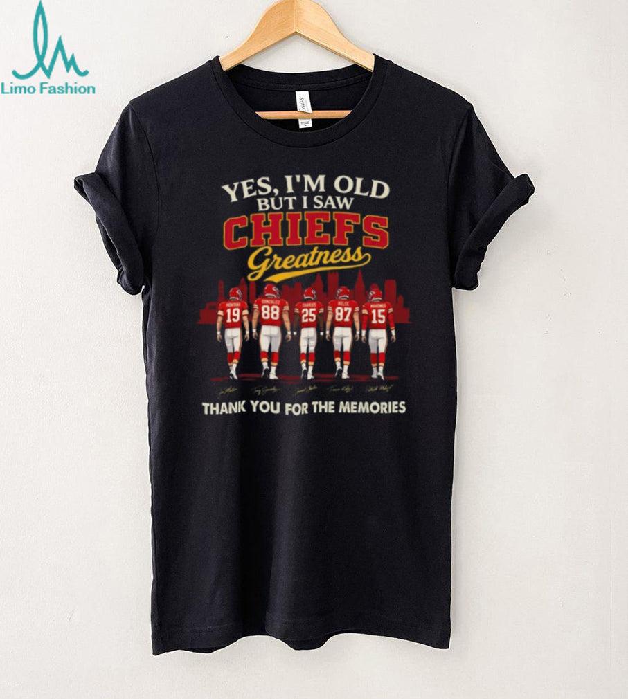 Kansas City Chiefs Greatness Montana Gonzalez Charles Kelce Mahomes Vintage Men T Shirt