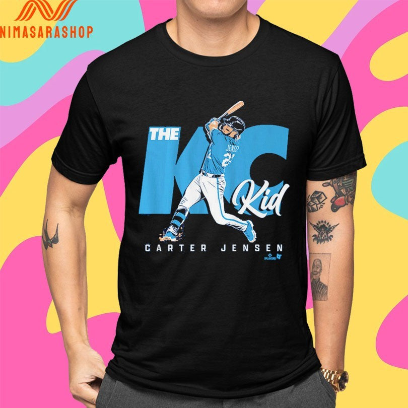 Kansas City Royals Carter Jensen The Kc Kid Shirts