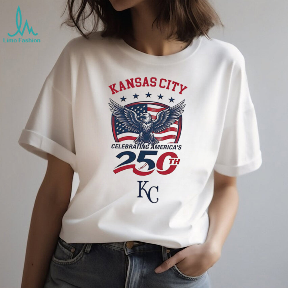 Kansas City Royals Celebrating America’s 250th Anniversary Custom Baseball Jersey T Shirt