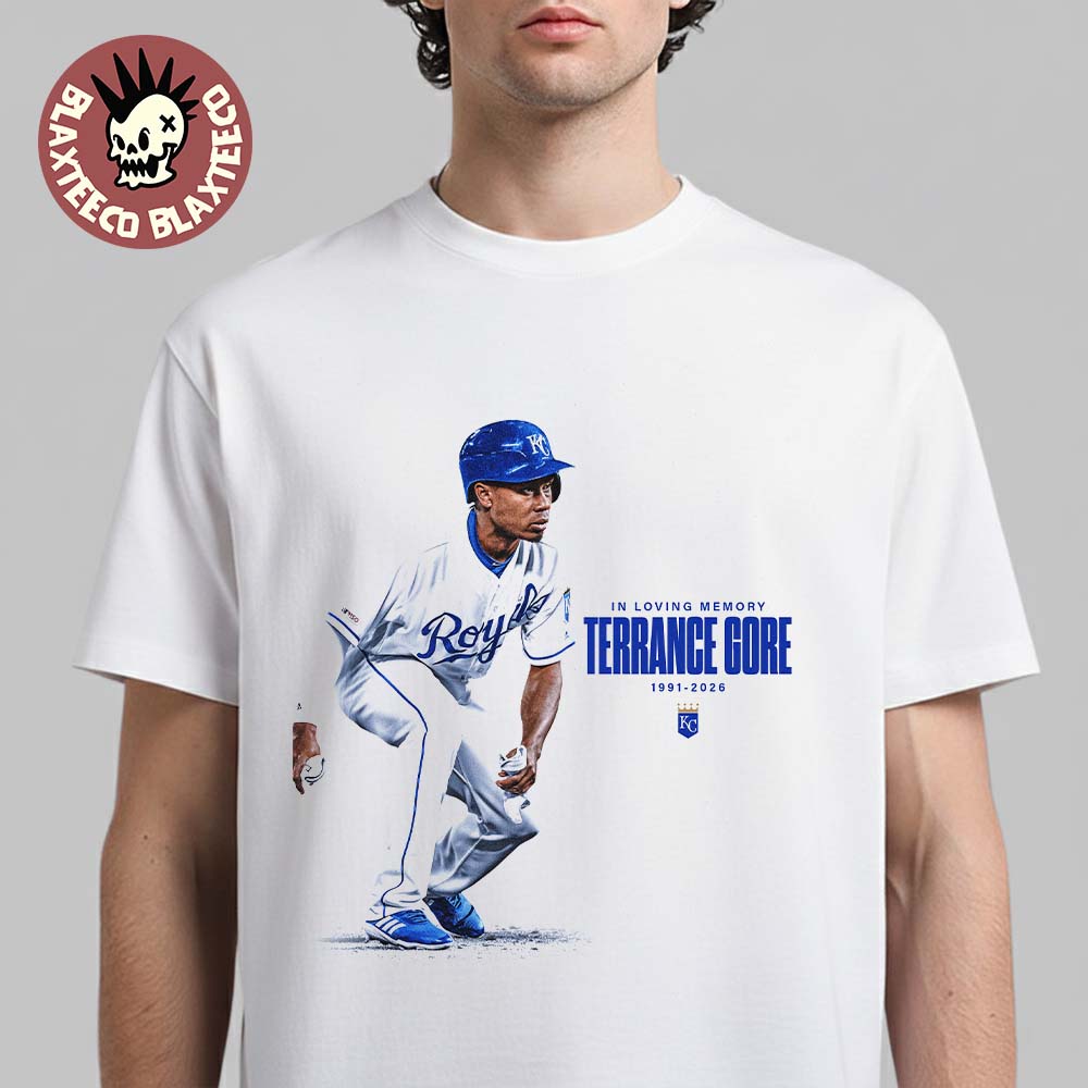Kansas City Royals Rest In Peace Terrance Gore RIP In Loving Memory 1991 2026 T-Shirt