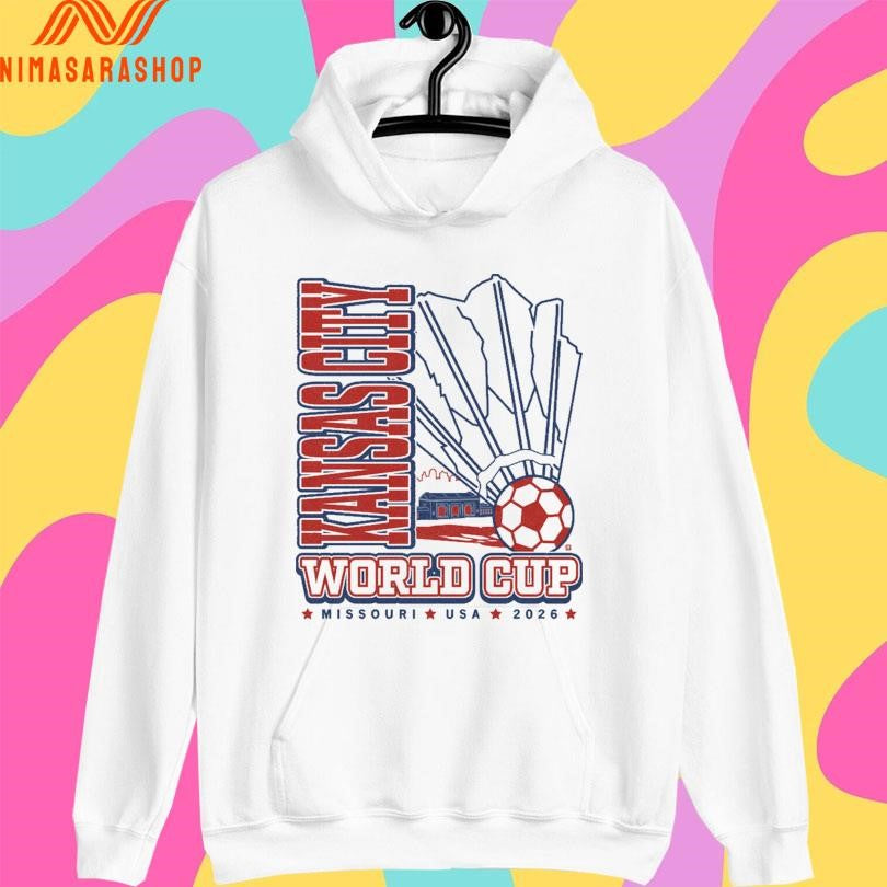 Kansas City World Cup Missouri USA 2026 Shuttlecock Max Collegiate Shirts