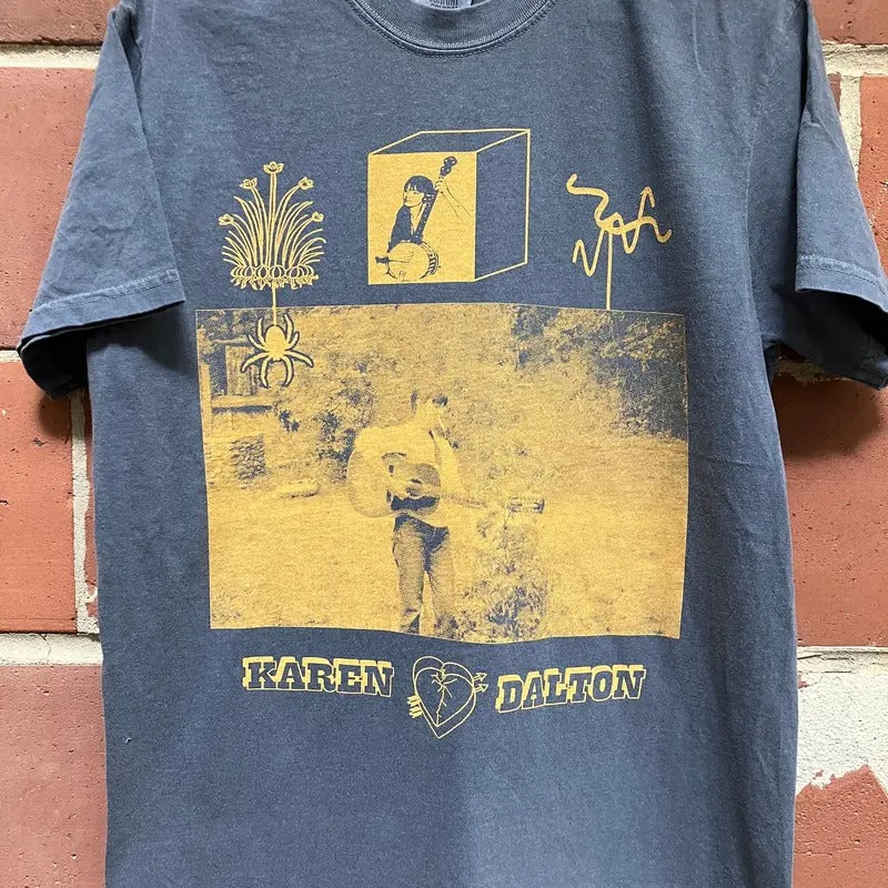 Karen Dalton fan art T-shirt, Gift For Her Hoodie, Sweatshirt | UrbanDripWear.com