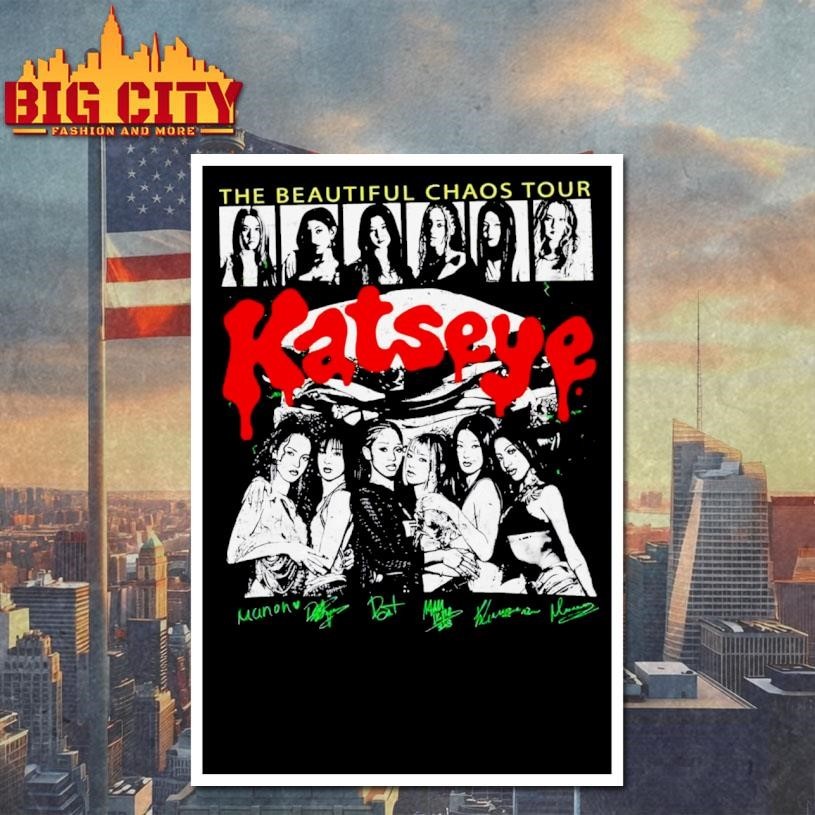 Katseye The Beautiful Tour Shirt