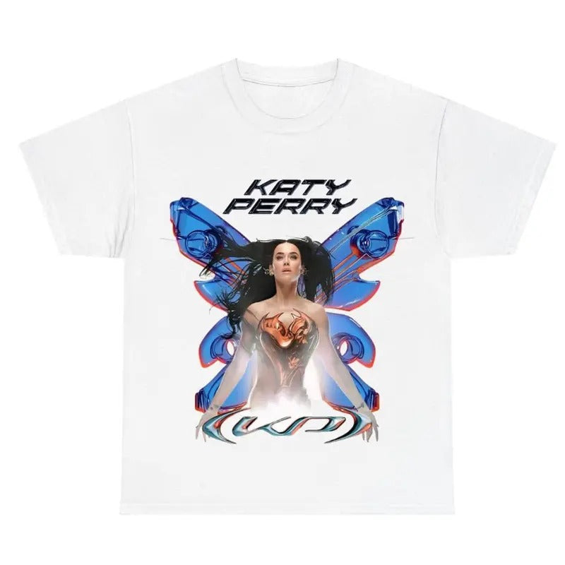 Kattyyy White Graphic T-shirt, Graphic Tee Craze Hoodie, Sweatshirt | UrbanDripWear.com