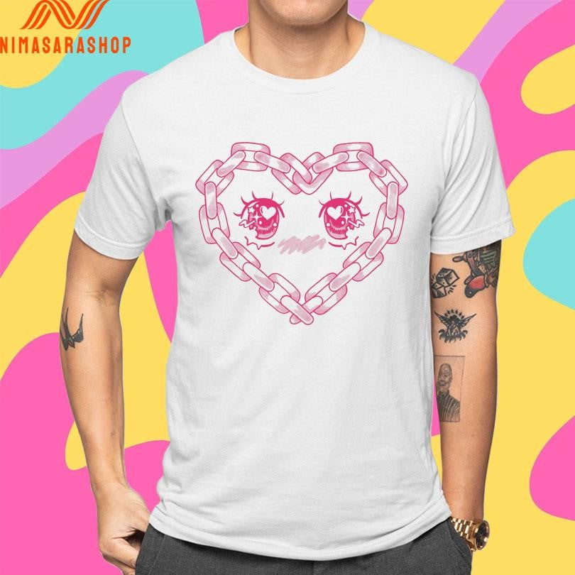 Kawaii Eyes Heart Shirts