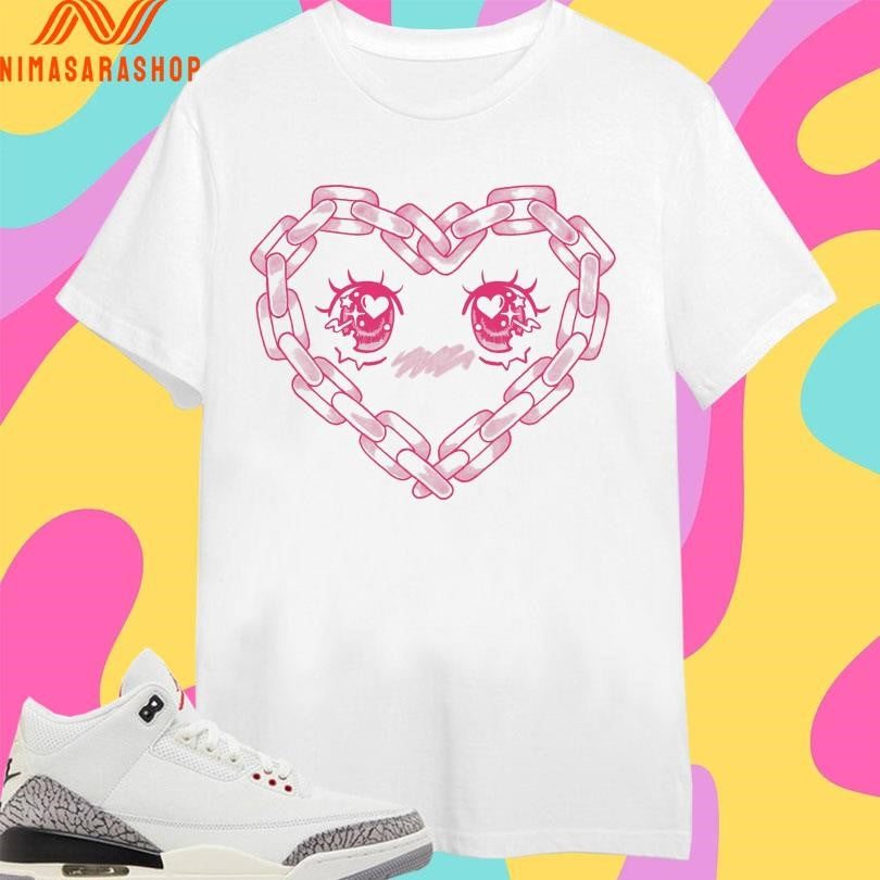 Kawaii Eyes Heart Shirts