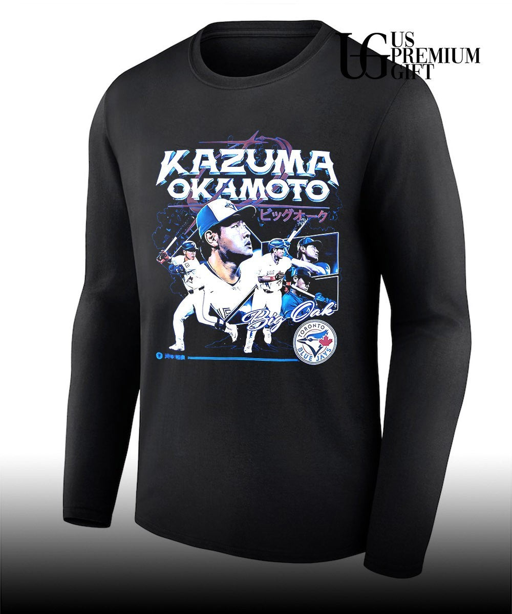 Kazuma Okamoto Toronto Blue Jays baseball 2026 signture shirt