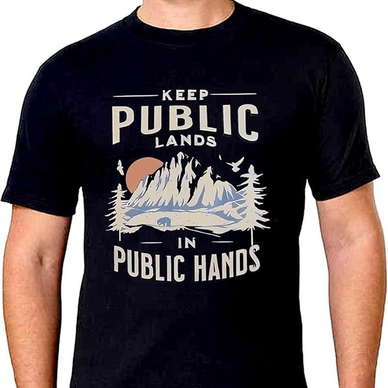 Keep Public Lands in Public Hands T-Shirt, Support National Parks Sweatshirt, Respect The Local Wildlife Hoodie, Resit...