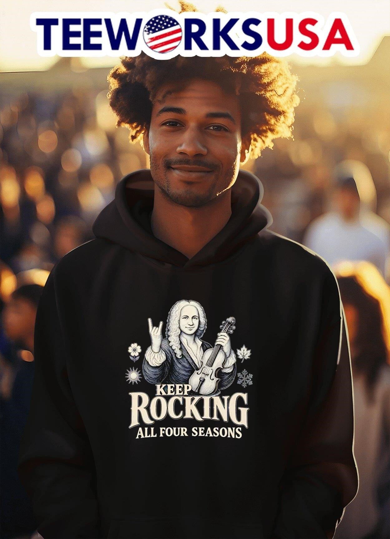 Keep Rocking All Four Seasons Antonio Vivaldi Shirt