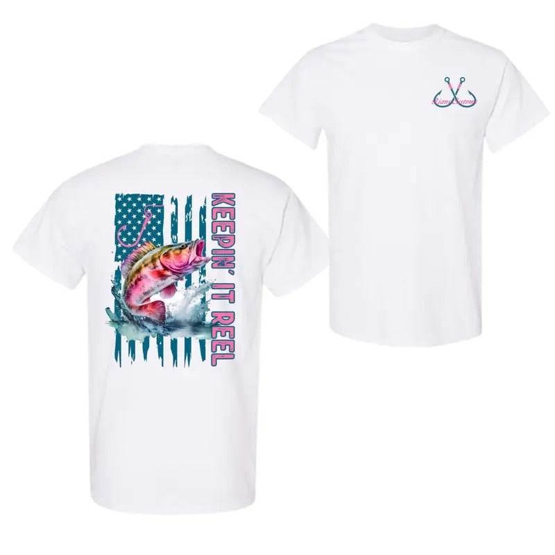 Keepin it Reel 2-Sided T-Shirt Sweatshirt Hoodie, For Men And Women, Trendy Shirt | UrbanDripWear.com