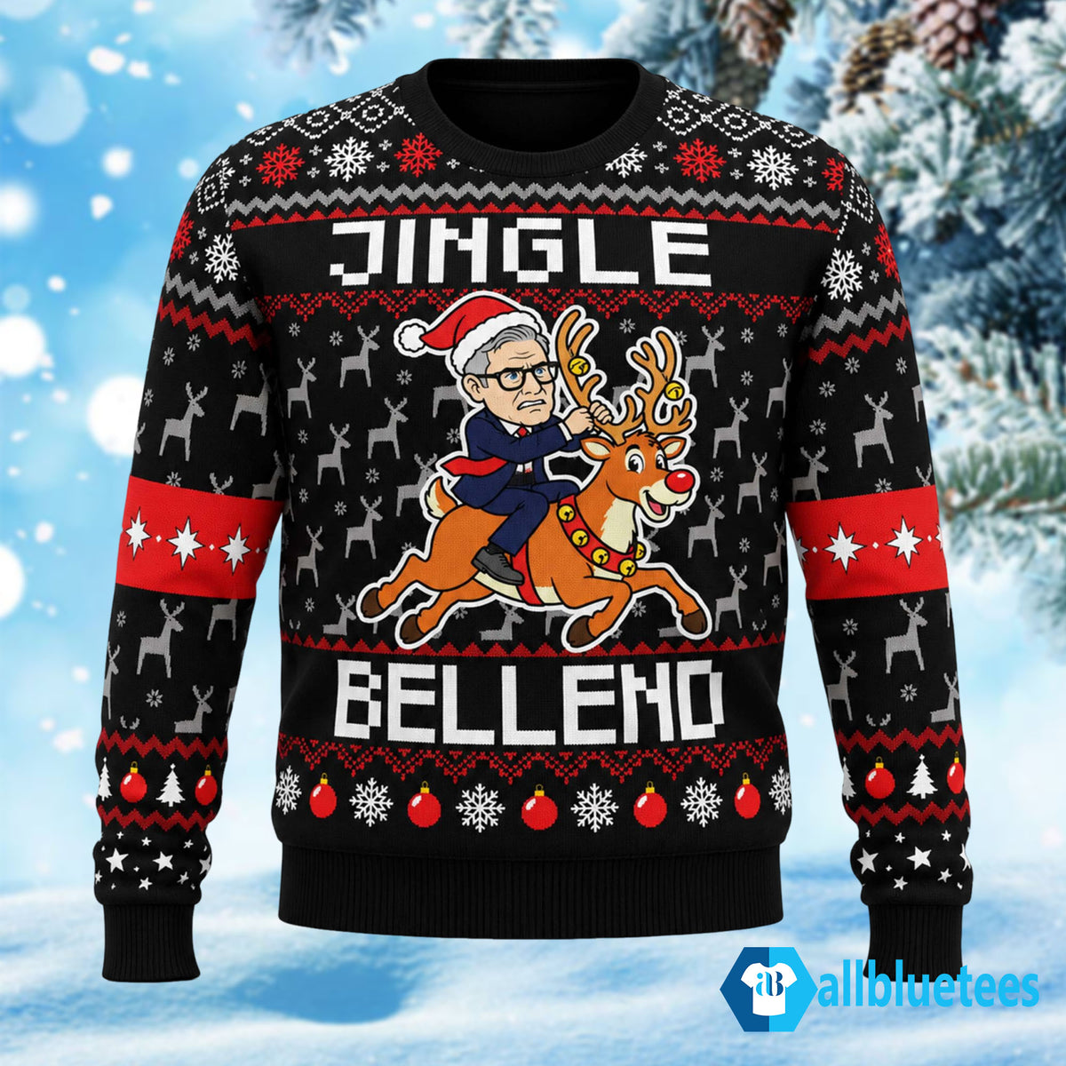 Keir Starmer Funny Ugly Christmas Sweater