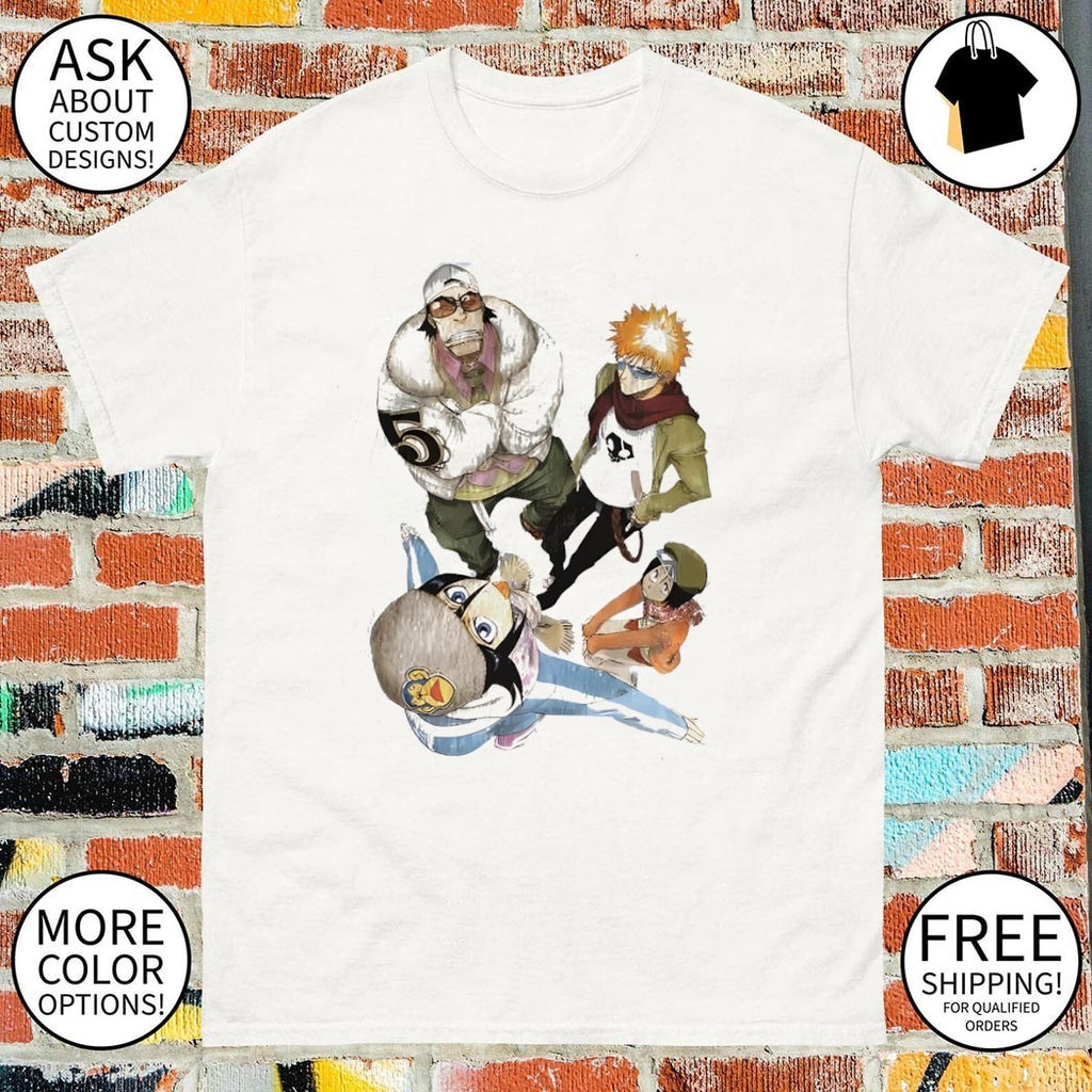Kensei Muguruma Ichigo Kurosaki and Vizards 5 shirt