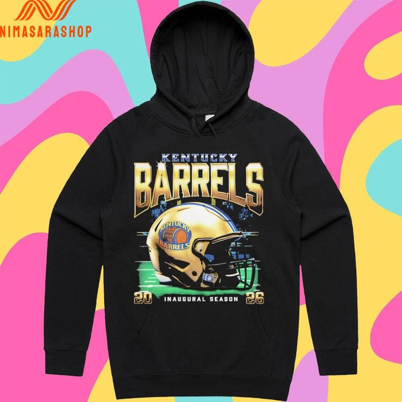 Kentucky Barrels Inaugural Season Schedule 2026 Helmet Football Shirts