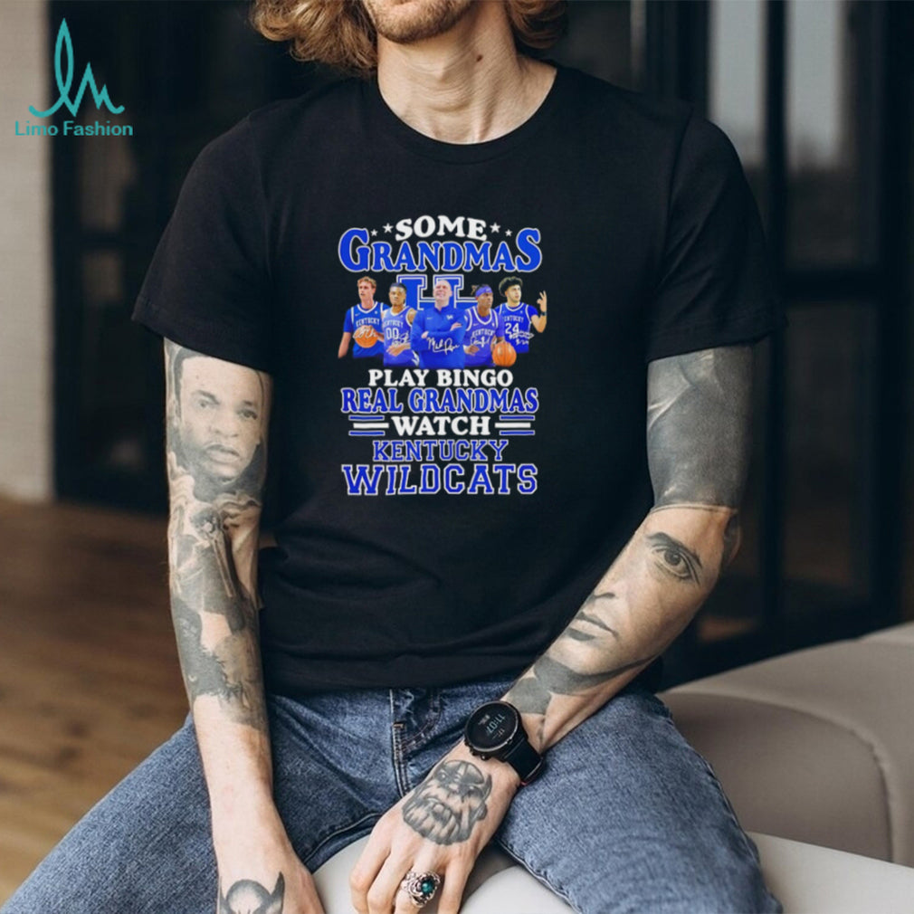 Kentucky Wildcats Basketball “Real Grandmas Watch Kentucky” T Shirt