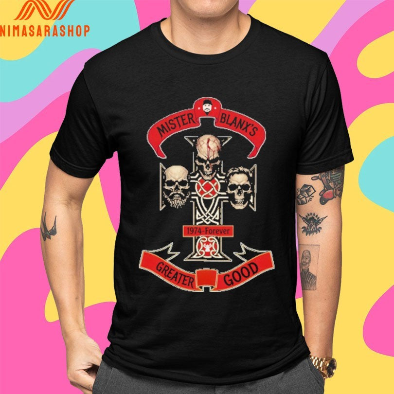 Kevin Brooks Mister Blanx’s 1974 Forever Greater Good 2026 Shirts