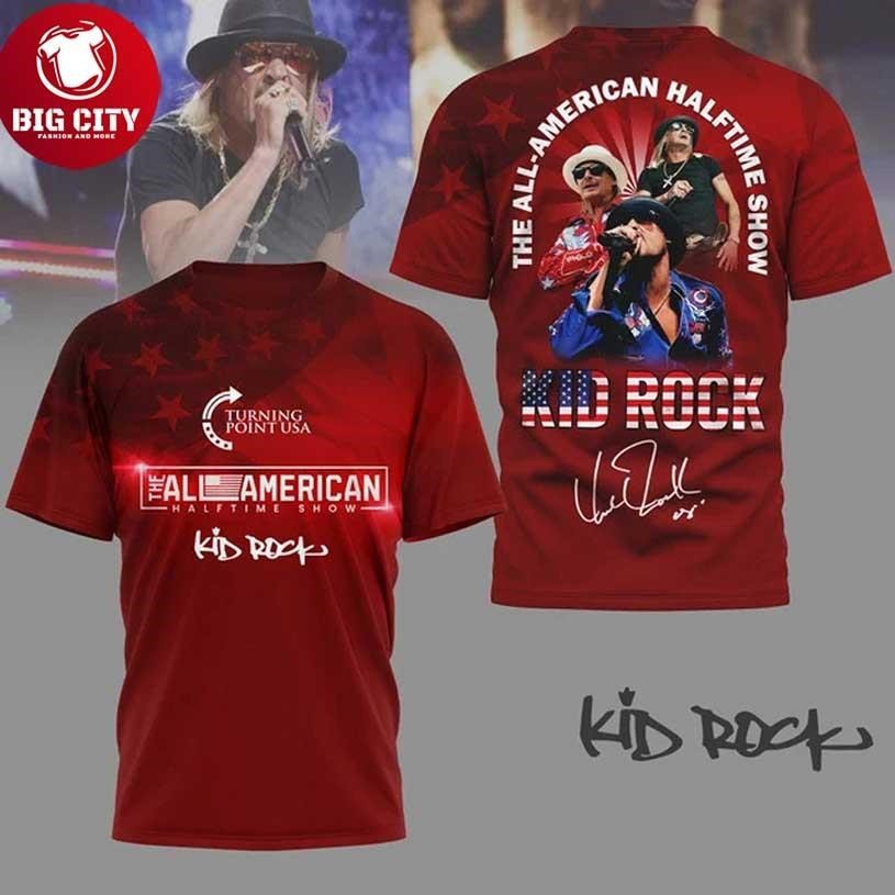 Kid Rock The All American Halftime Show Two Sided Shirt