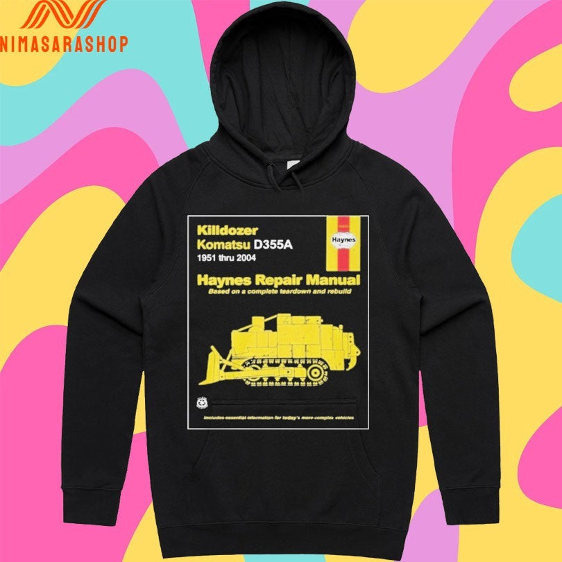 Killdozer Komatsu D355a 1951 Thru 2004 Haynes Repair Manual Based On A Complete Teardown And Rebuild Shirts