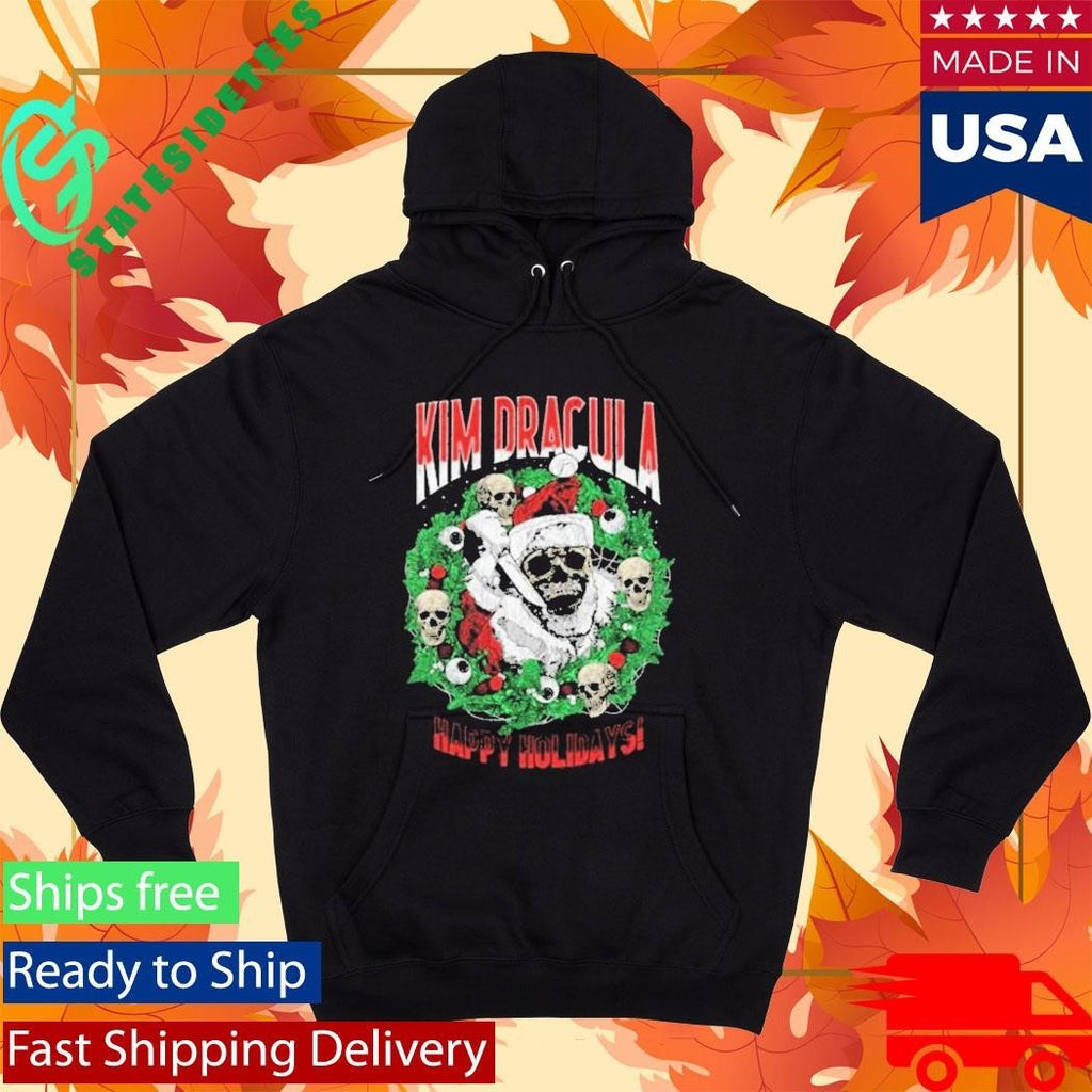 Kim Dracula Santa Wreath Shirt