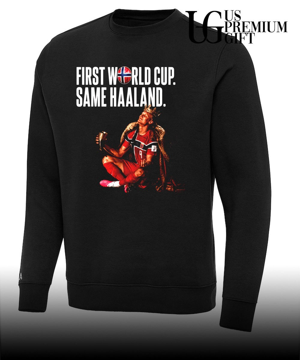 King Erling Haaland Norway First World Cup Same Haaland World Cup 2026 shirt