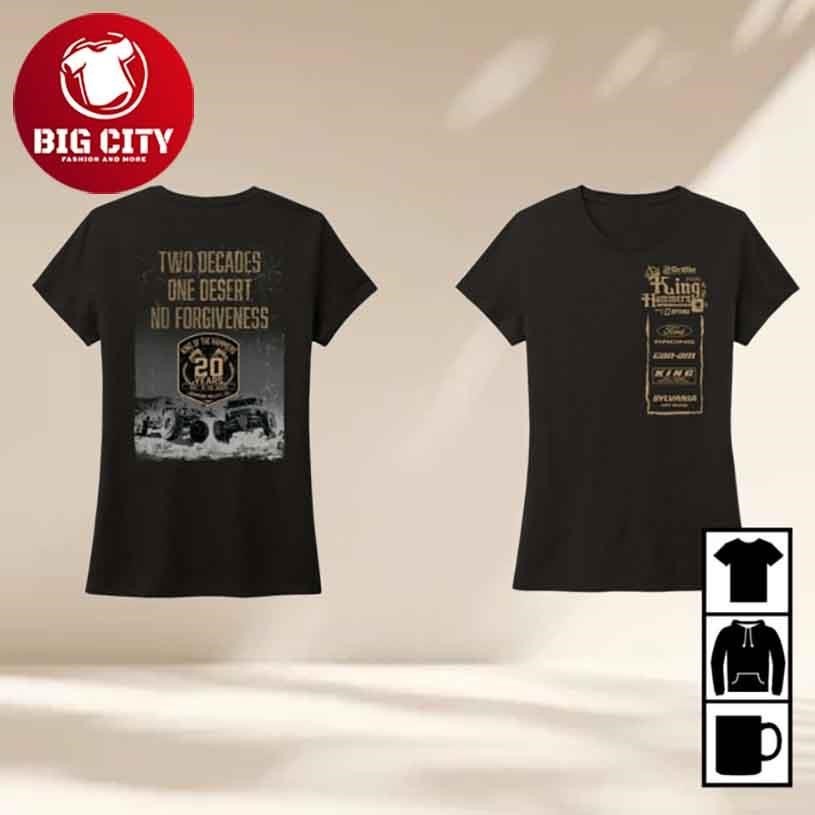 King Of The Hammers 2026 Ladies King Of The Hammers Event Two Sided Shirt