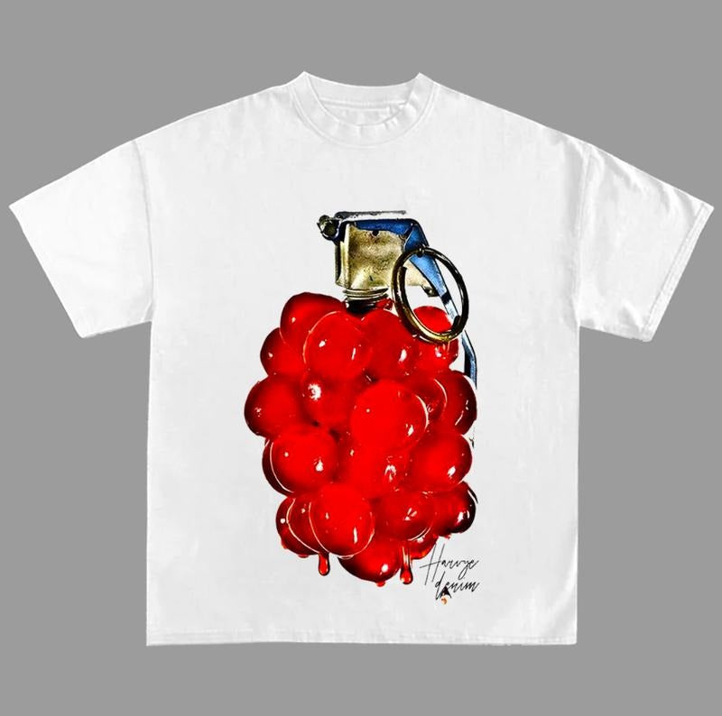 King of Grapes Fashion Y2k Streetwear T Shirt Cotton Streetwear Hoodie, Sweatshirt | UrbanDripWear.com