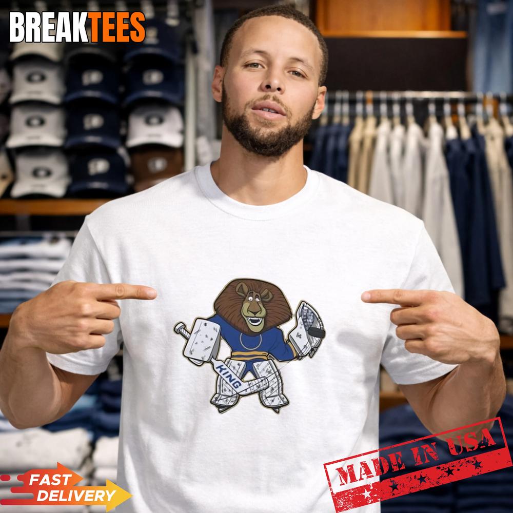 King of the Crease 2026 Playoffs Buffalo Sabres Hockey T-Shirt