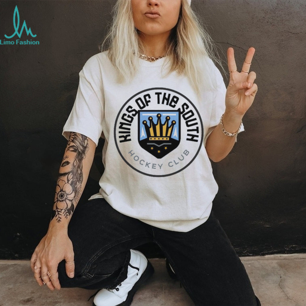 Kings Of The South Hockey Club Crest White T Shirt