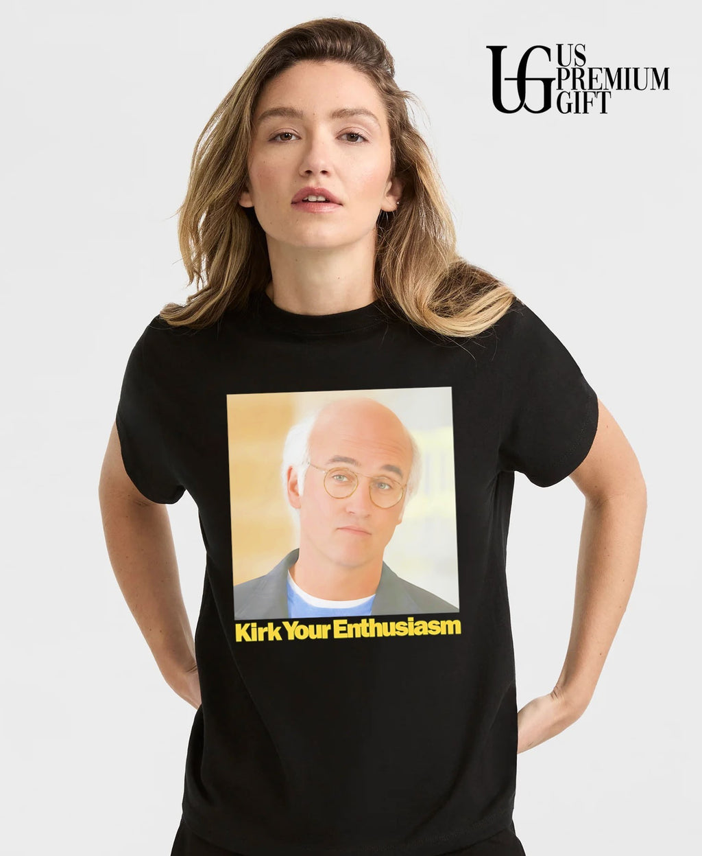 Kirk Your Enthusiasm portrait shirt