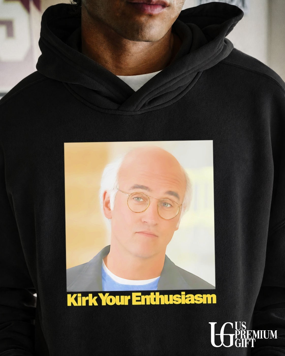 Kirk Your Enthusiasm portrait shirt
