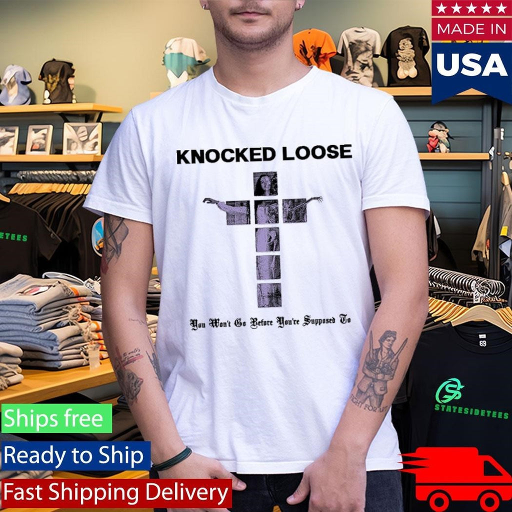 Knocked Loose Purple Cross Shirt