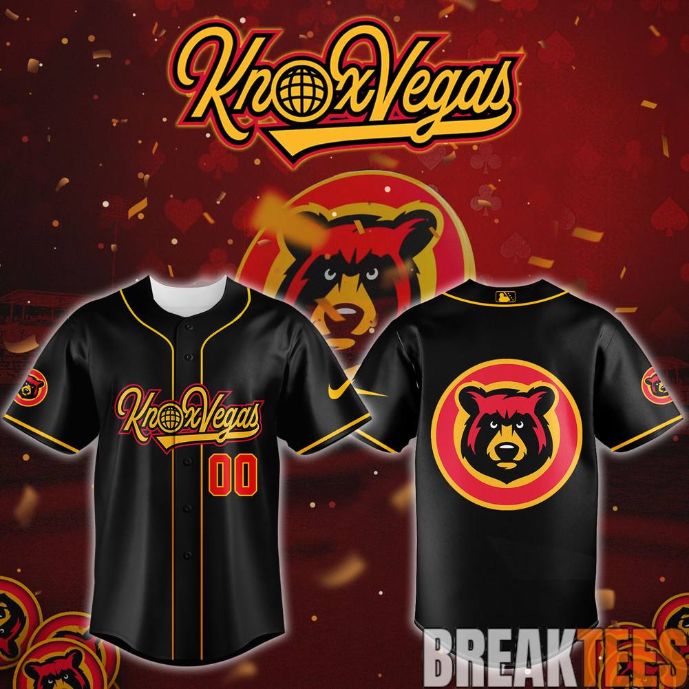 Knoxville Smokies Knox Vegas Custom Jersey