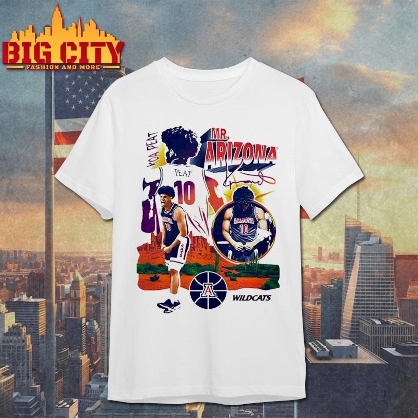 Koa Peat Arizona Wildcats Mr. Arizona Shirt