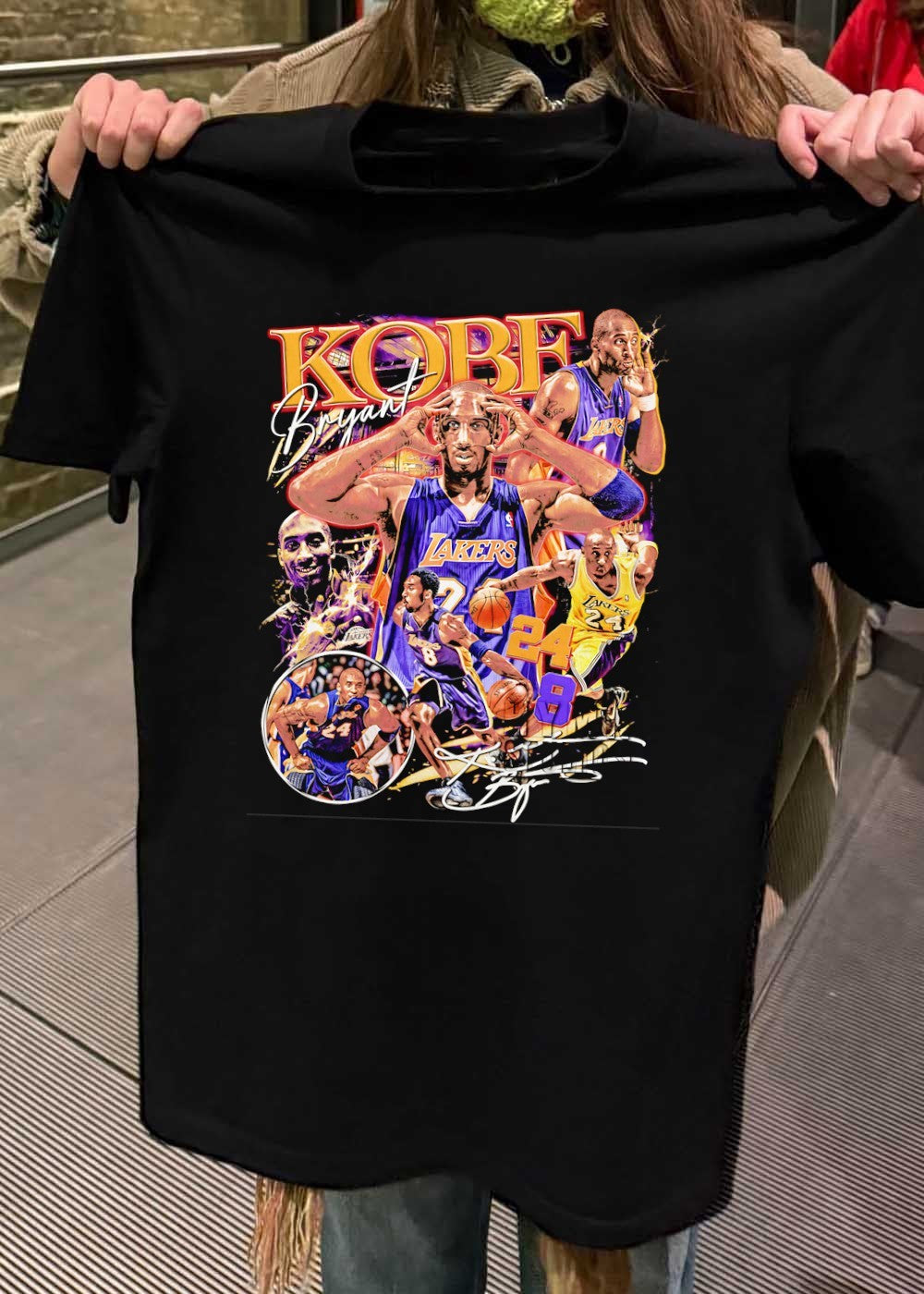 Kobe Bryant Signature Lakers Shirt