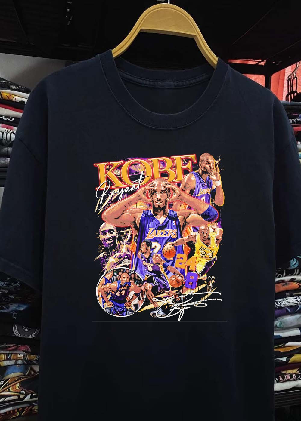 Kobe Bryant Signature Lakers Shirt