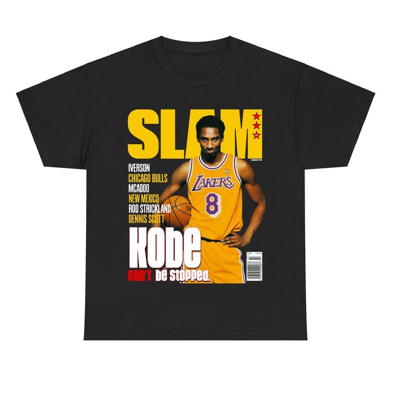 Kobe Bryant Slam Cover Tee, Kobe Can't Be Stopped Lover Basketball Shirt Hoodie, Sweatshirt | UrbanDripWear.com
