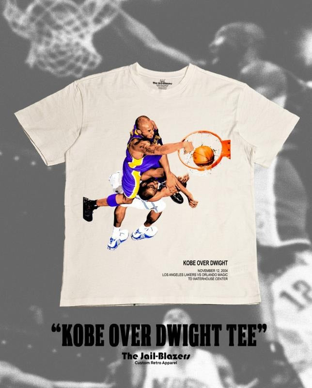 Kobe Over Dwight Tee | Vintage Tee Graphic T-Shirt Sweatshirt Hoodie | Sport Tee - Gift For Fan | UrbanDripWear.com
