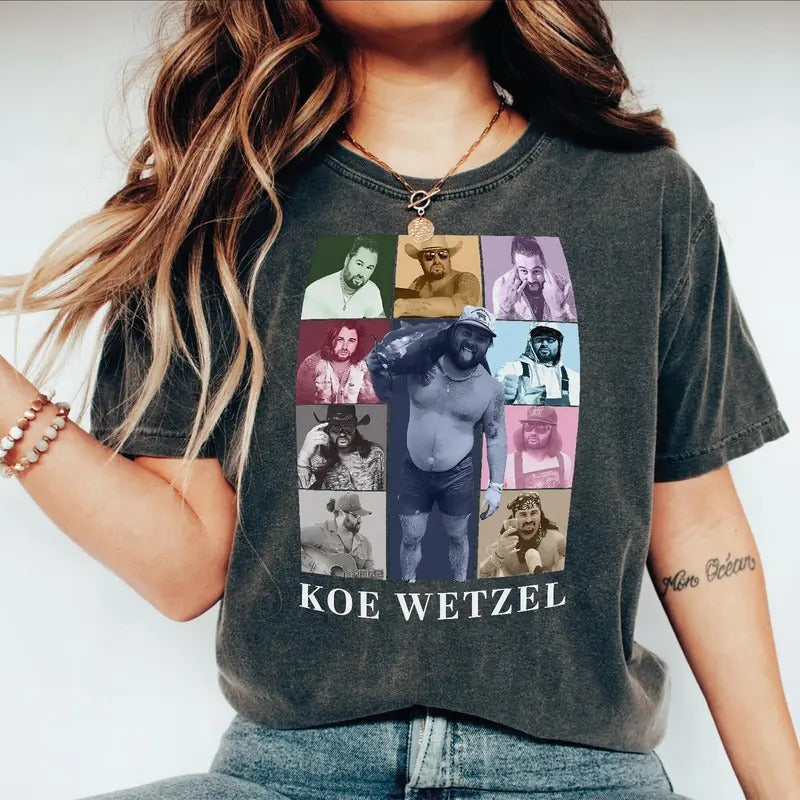 Koe Wetzel Country Music Tour Tshirt, Sweatshirt, Hoodie | UrbanDripWear.com