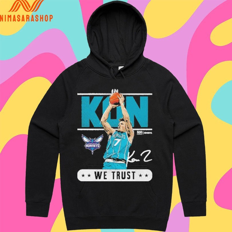 Kon Knueppel Charlotte Hornets Trust We Trust Shirts