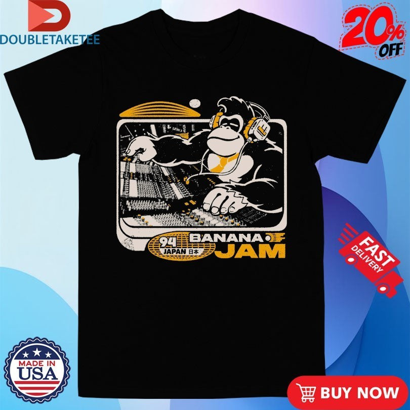 Kong Banana Jam 94 Japan Shirts